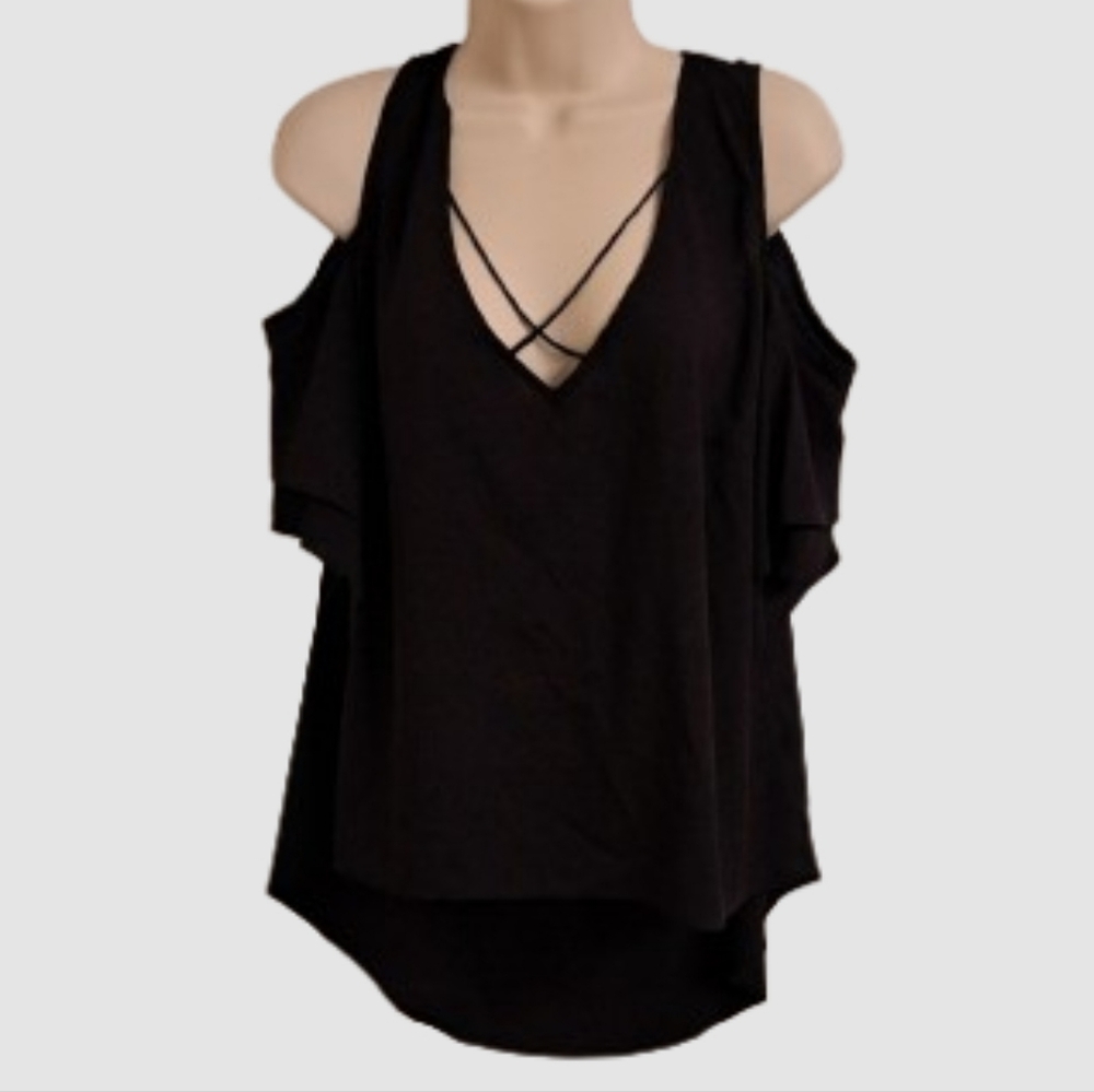 Bisou Bisou Black Women's Top #2